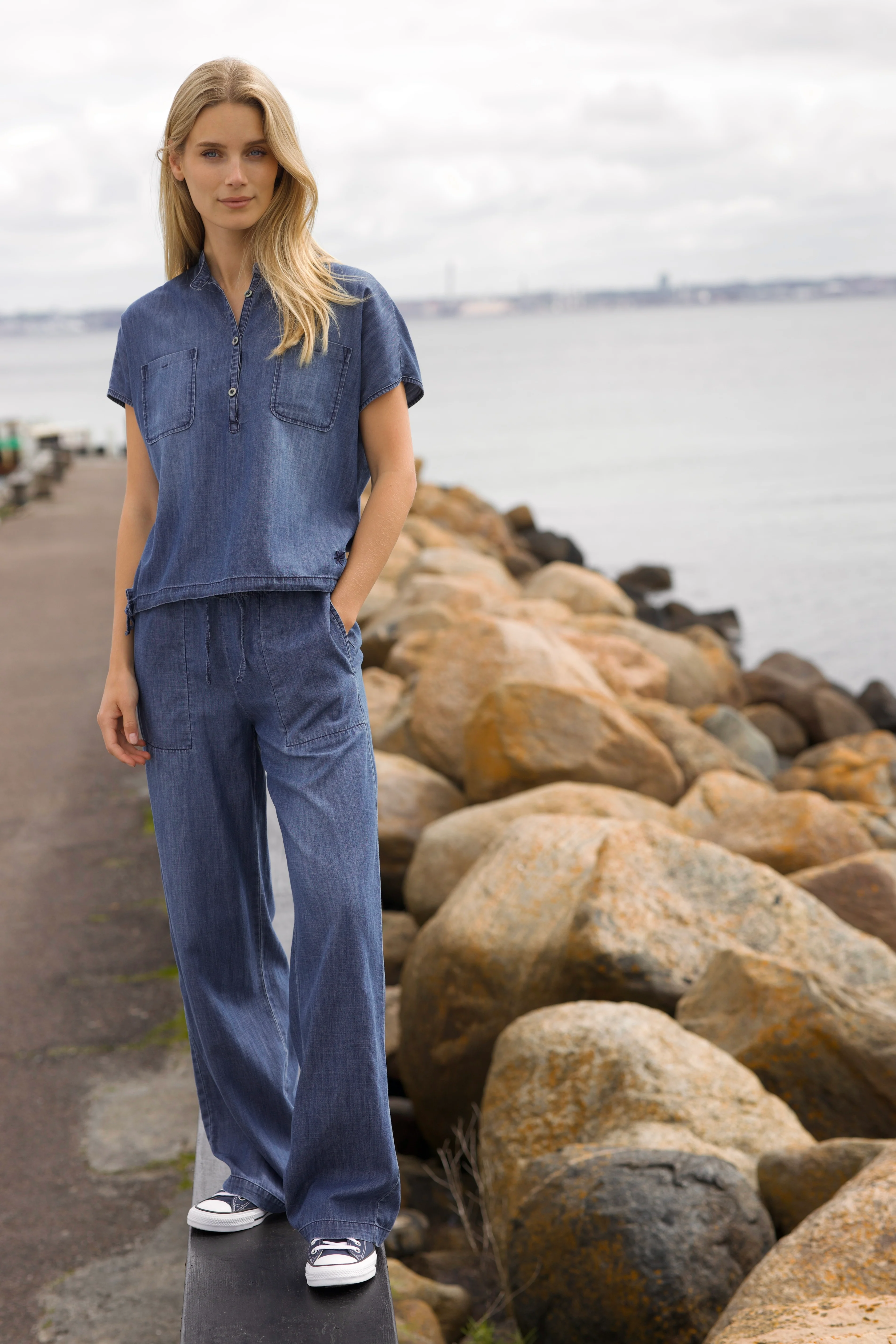 Anisette Pants - Denim Blue - Image 2