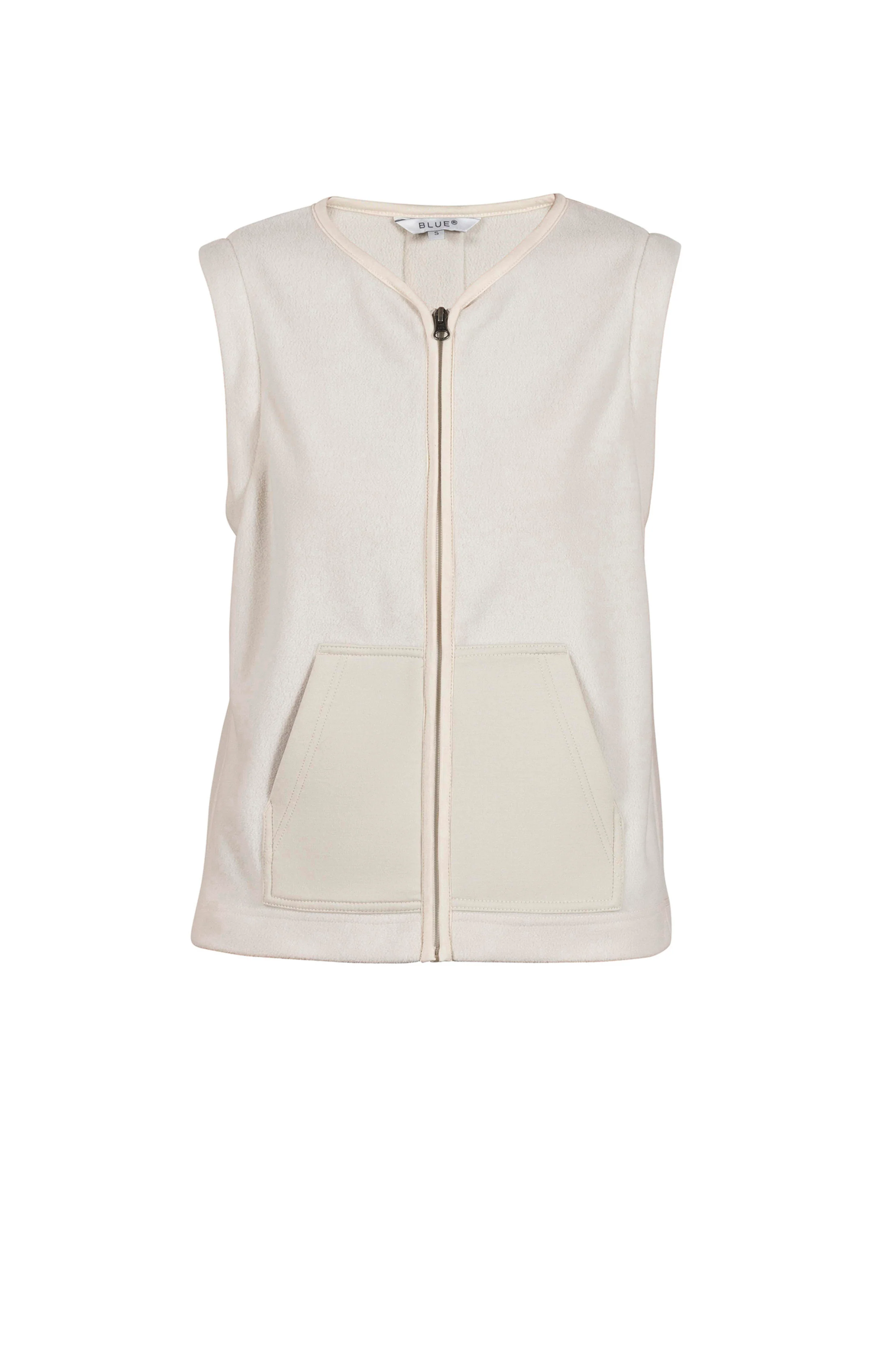 Cajsa Fleece Vest - Chalk - Image 2