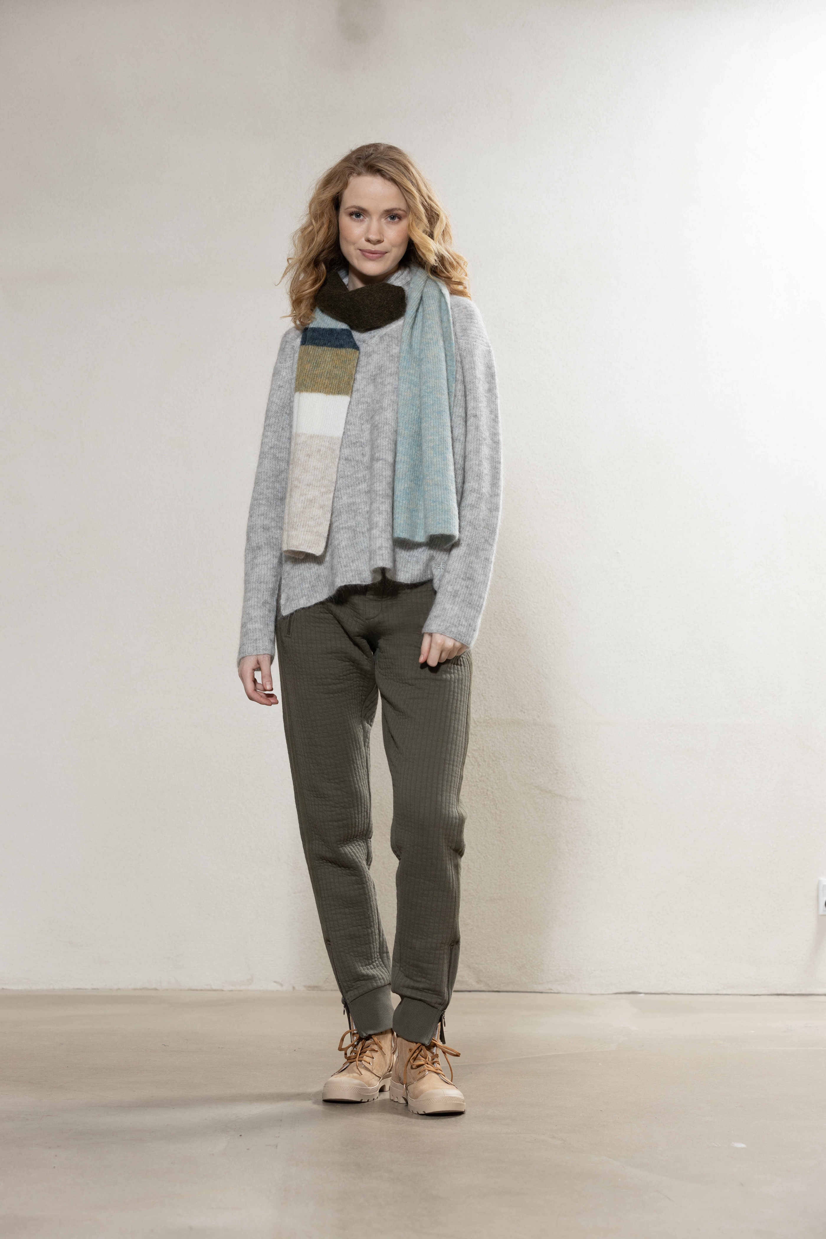 Camille Quilt Pants - Hunter Green - Image 4