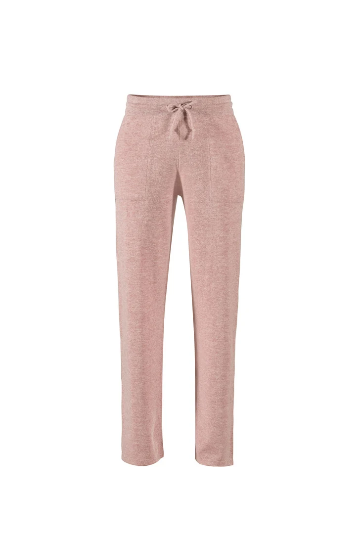 Carina wool Trousers - Old Rose Melange - Image 3