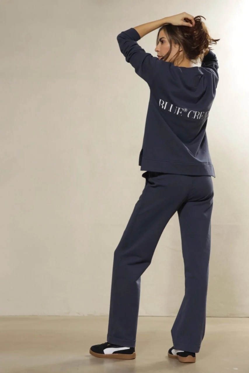 Celeste Sweat - New Navy - Image 4