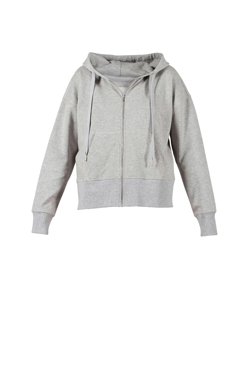 Debbie Sweat Jacket - Grey Melange