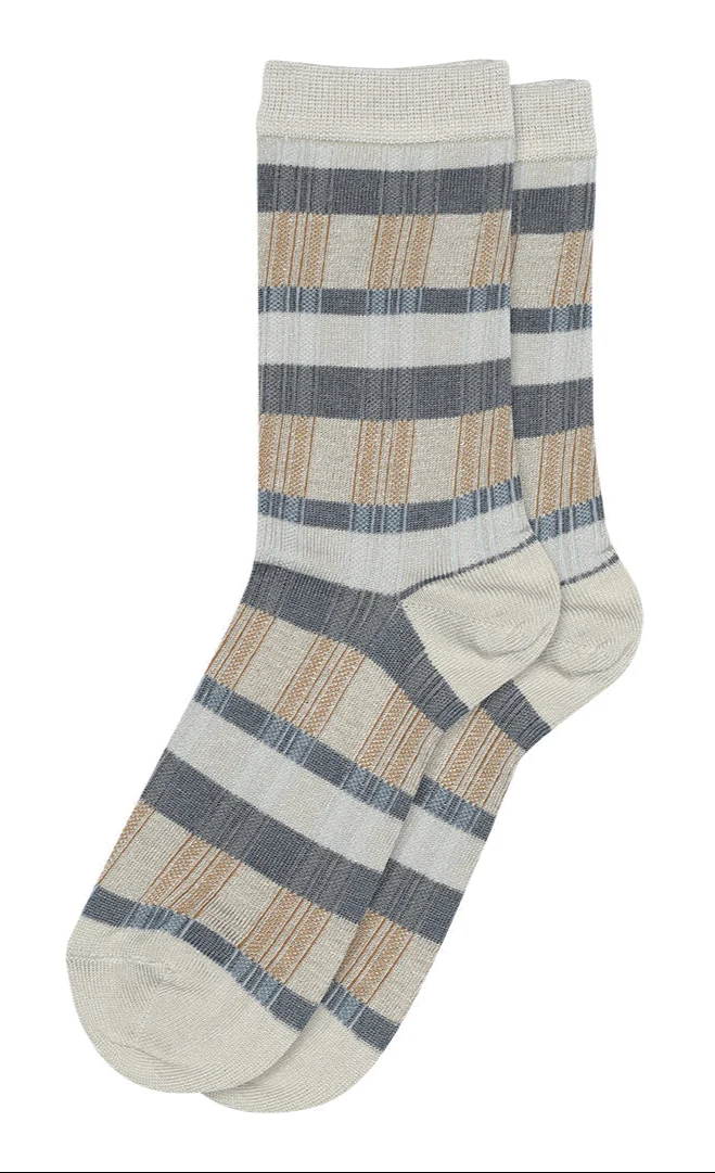 Diana Socks (12-77744-0-1568) - Gray Violet