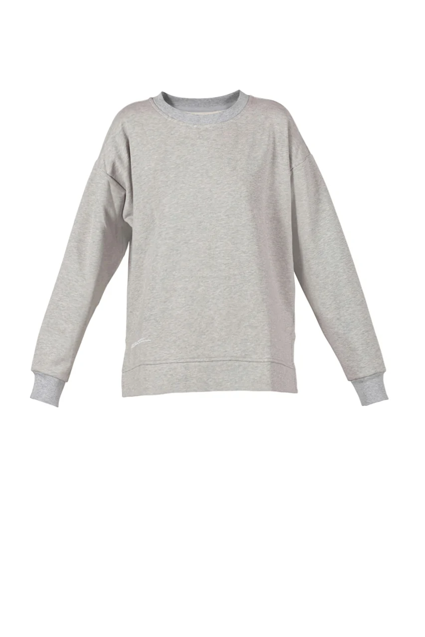 Dionne Blouse - Grey Melange