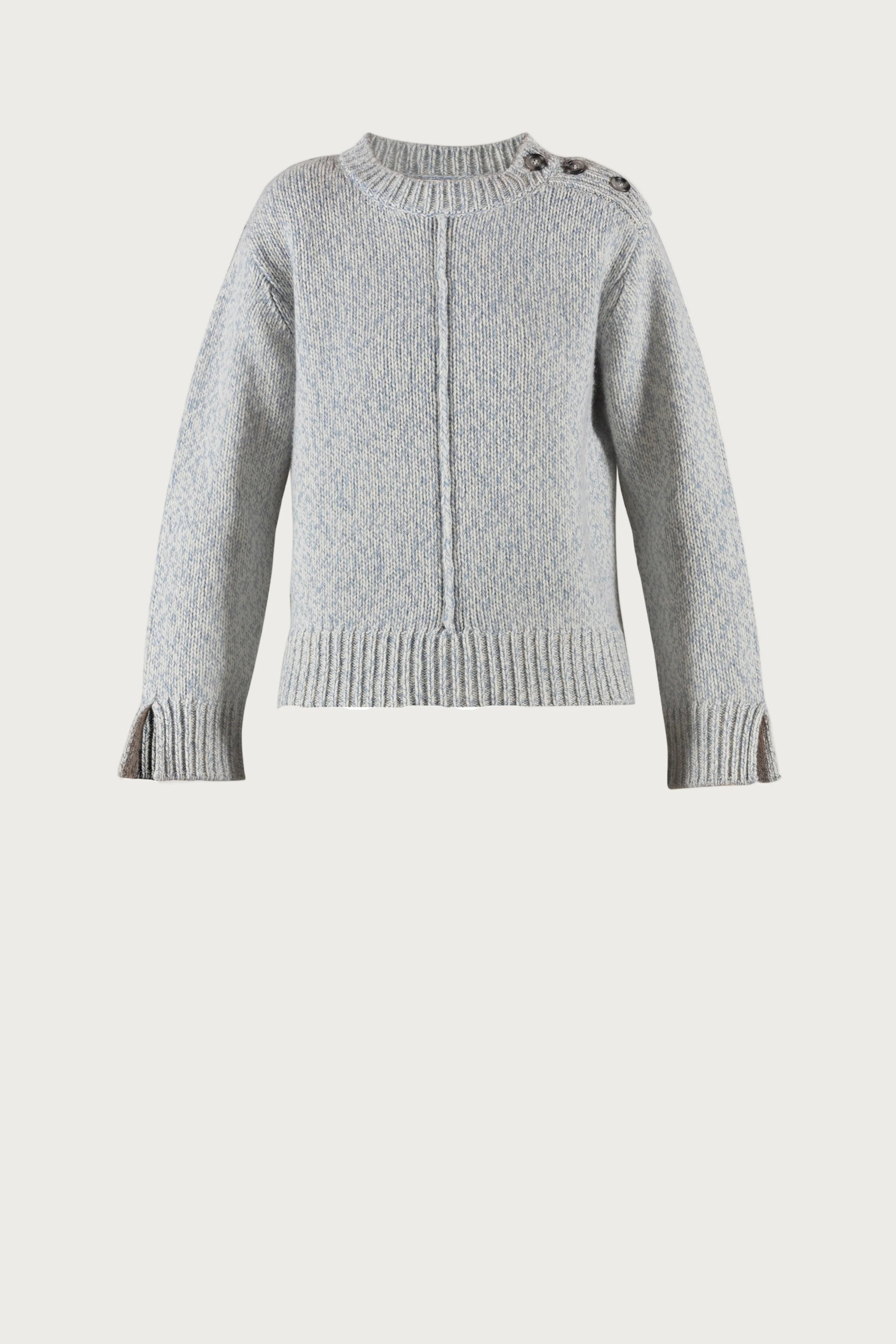 Frida Twisted Knit - Dusty Blue - Image 2