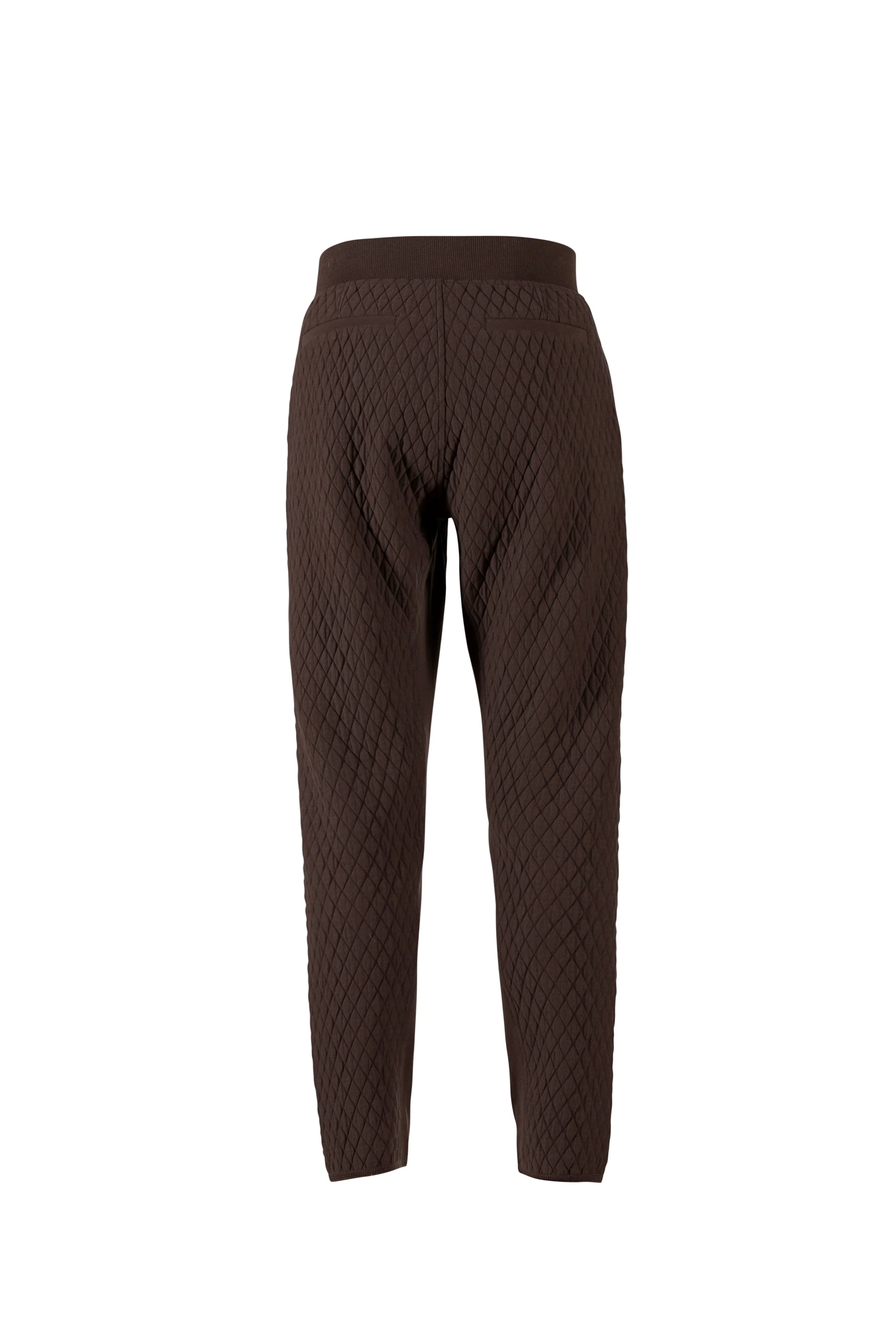 Gaja Quilt Pants - Chocolate - Image 3