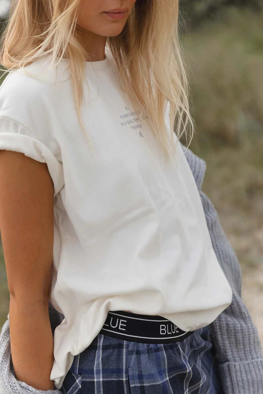 Glenda Tee - Milk - Image 7