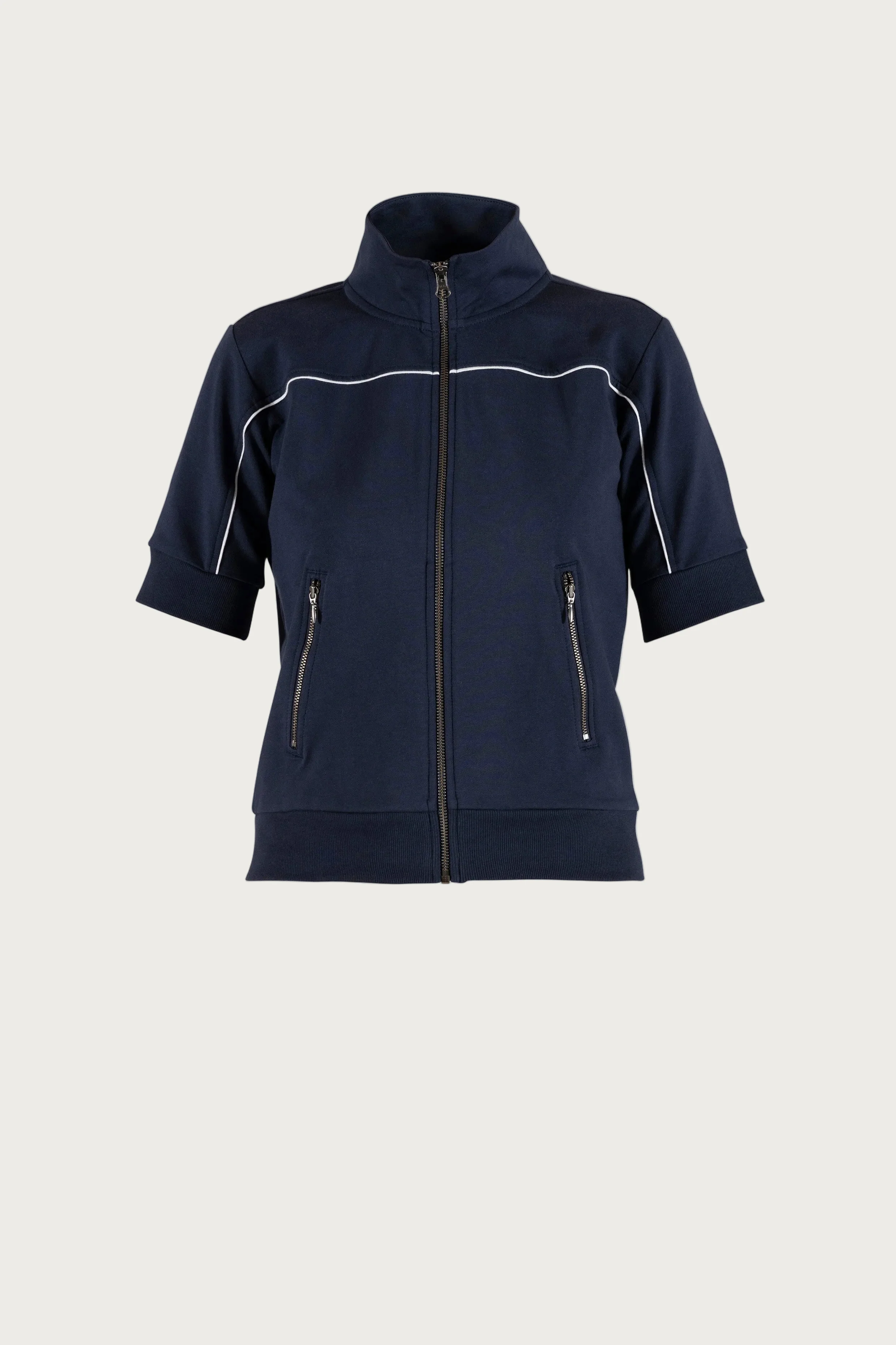 Jill Sweat Jacket - New Navy - Image 2