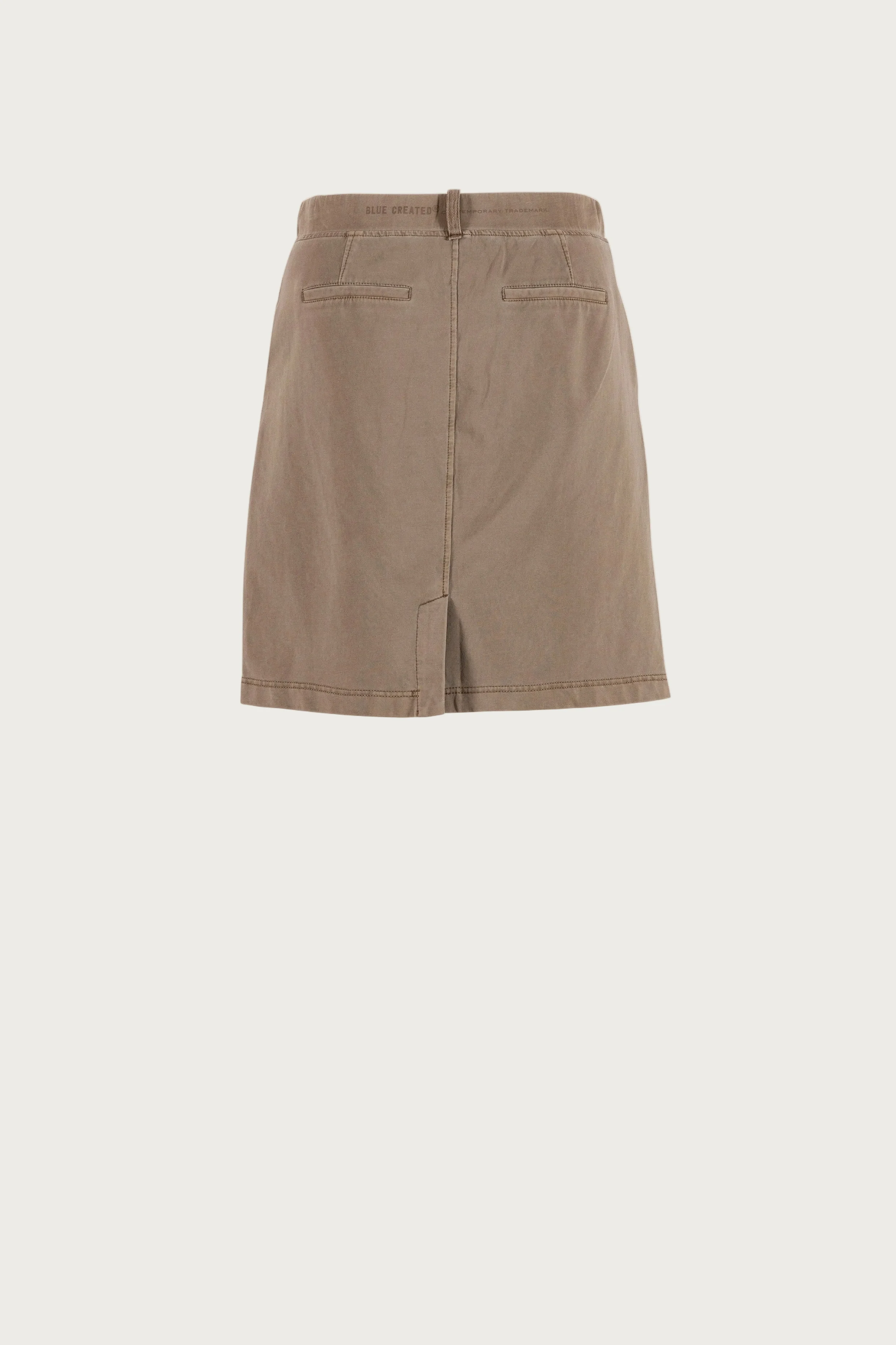 Joan "vintage" Sweat Skirt - Cognac - Image 3