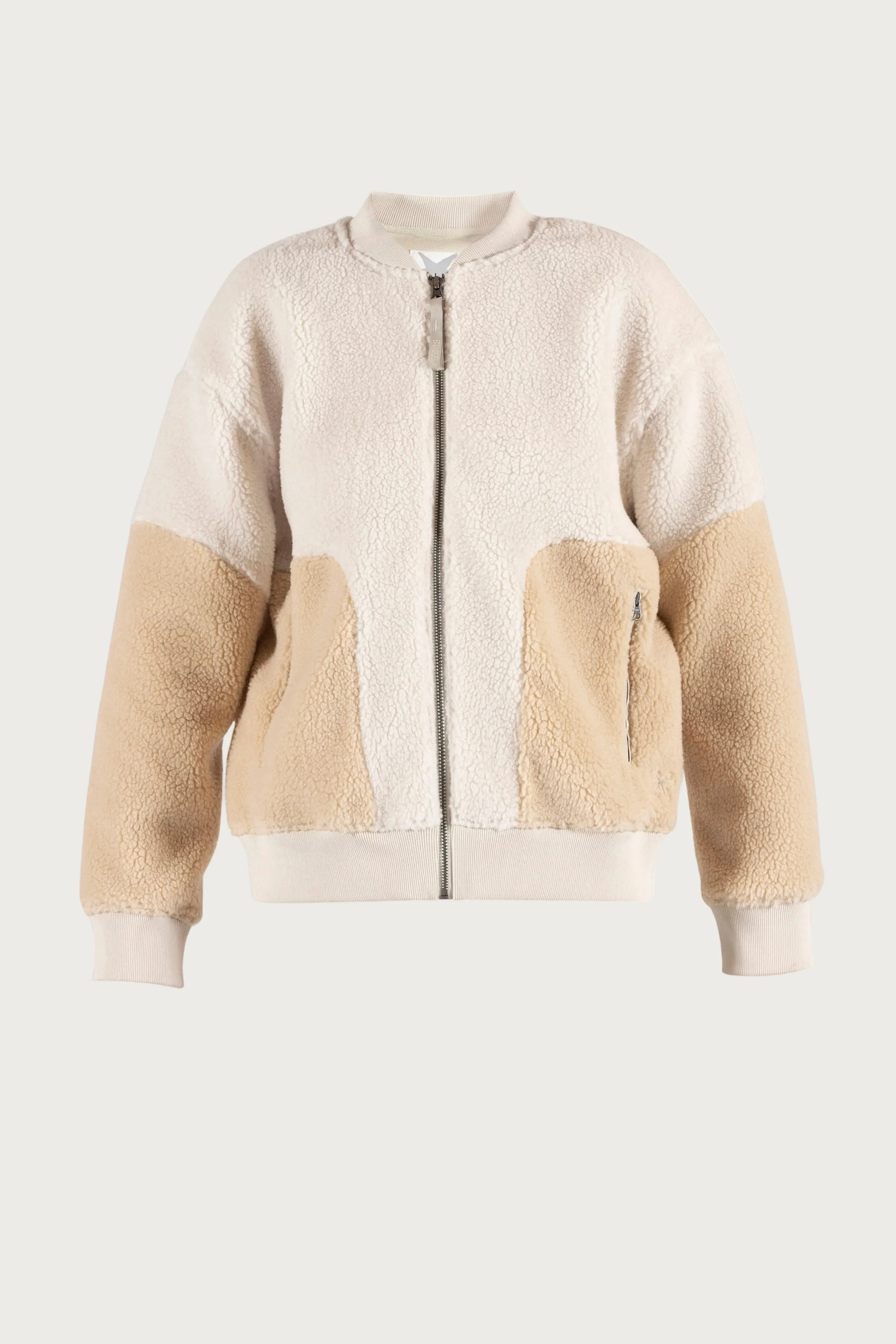 Lana Teddyfleece Jacket - Cream w/Nature
