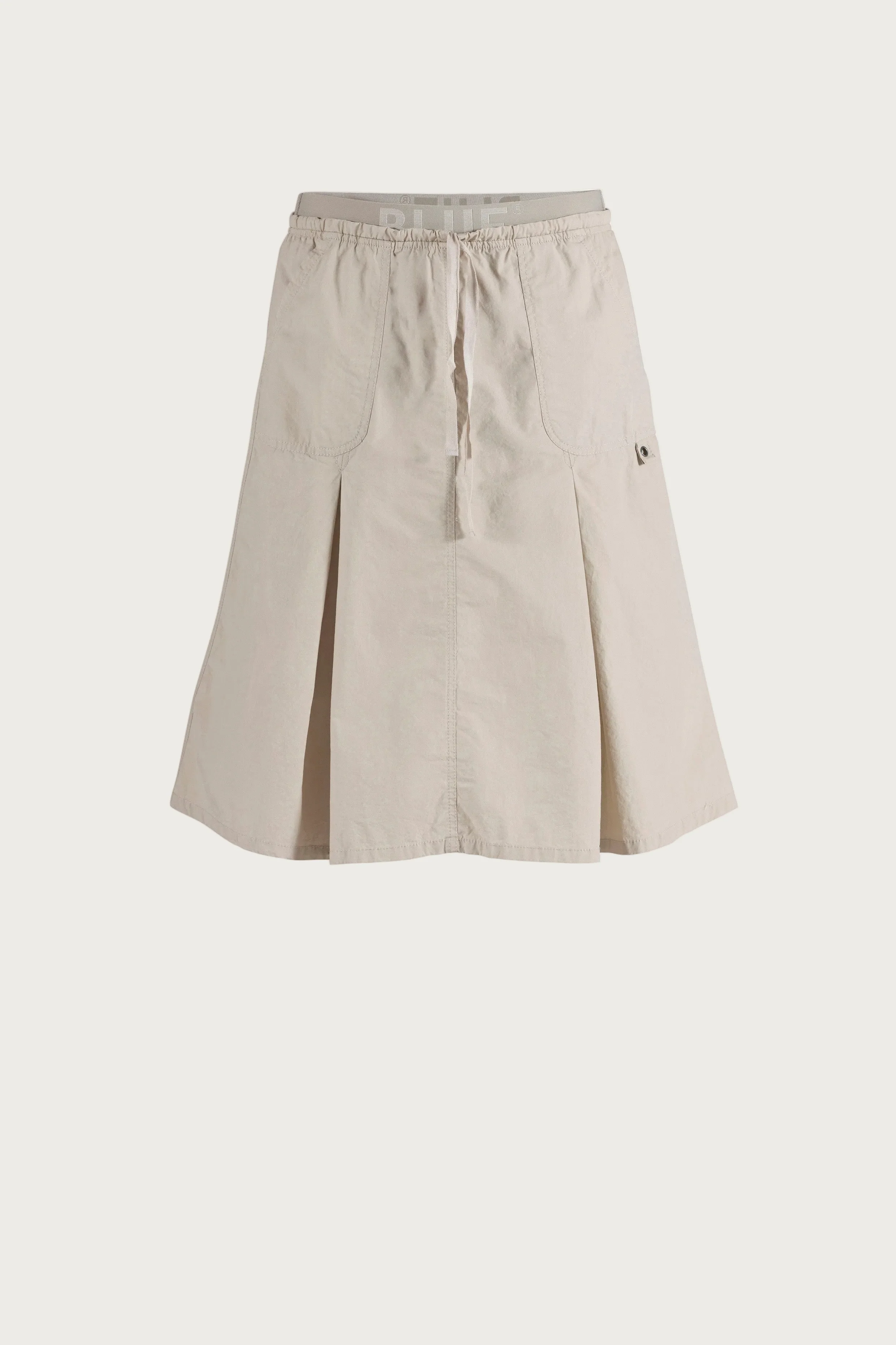 Linea poplin Skirt - Chalk - Image 2