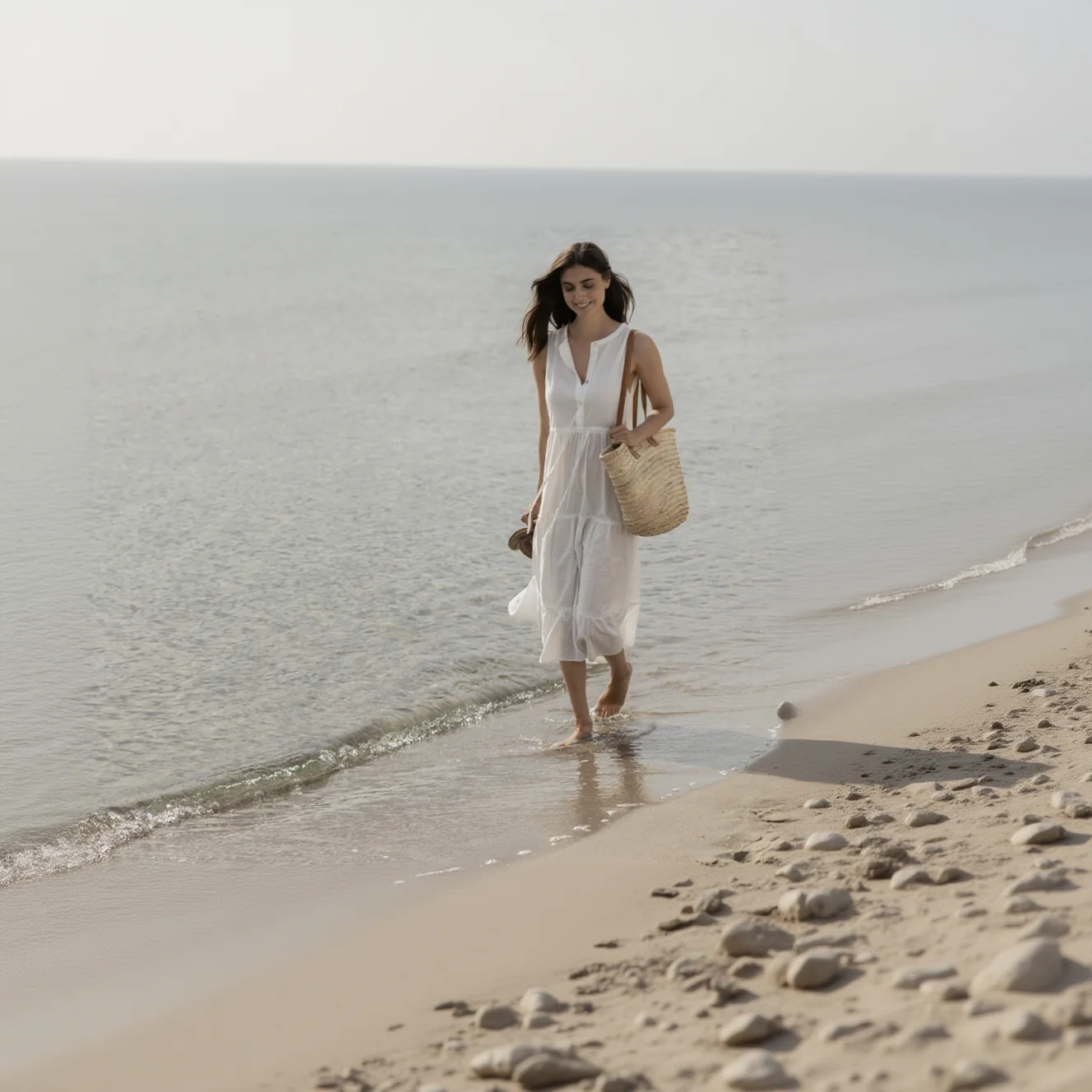 Linett Dress - White - Image 3