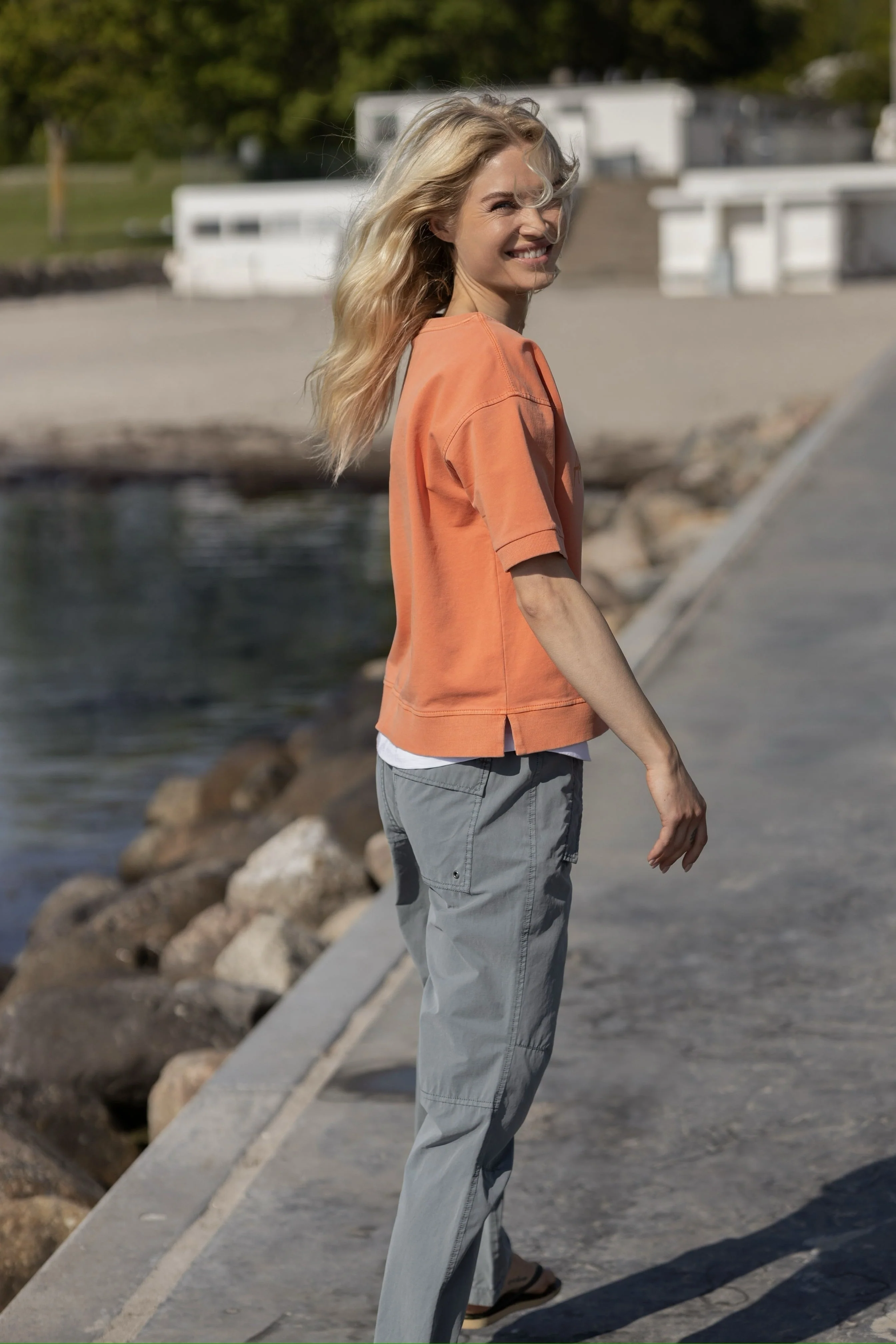 Lira softtouch Pants - Silver Pine - Image 4