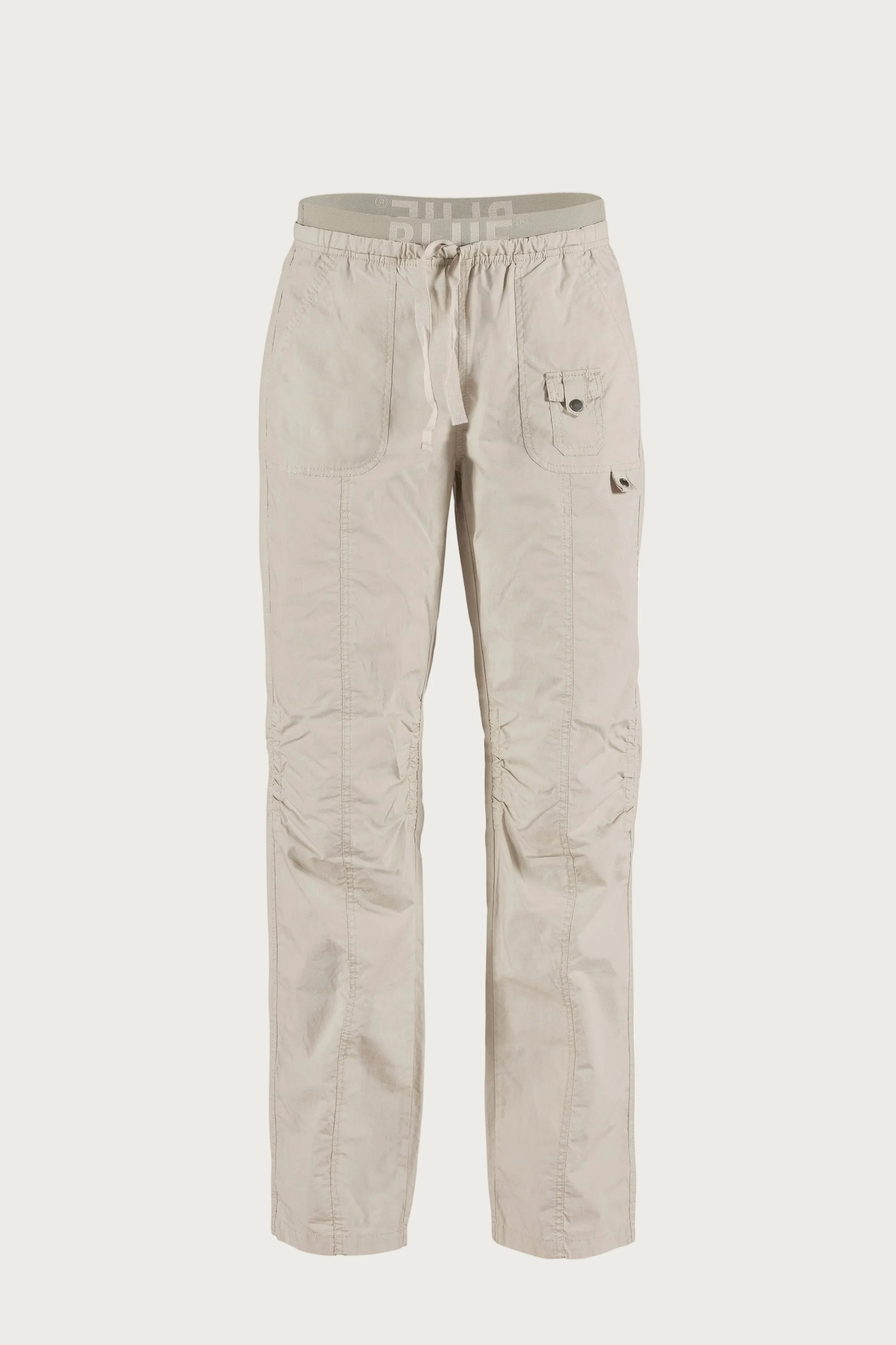 Lisa poplin Trousers - Chalk