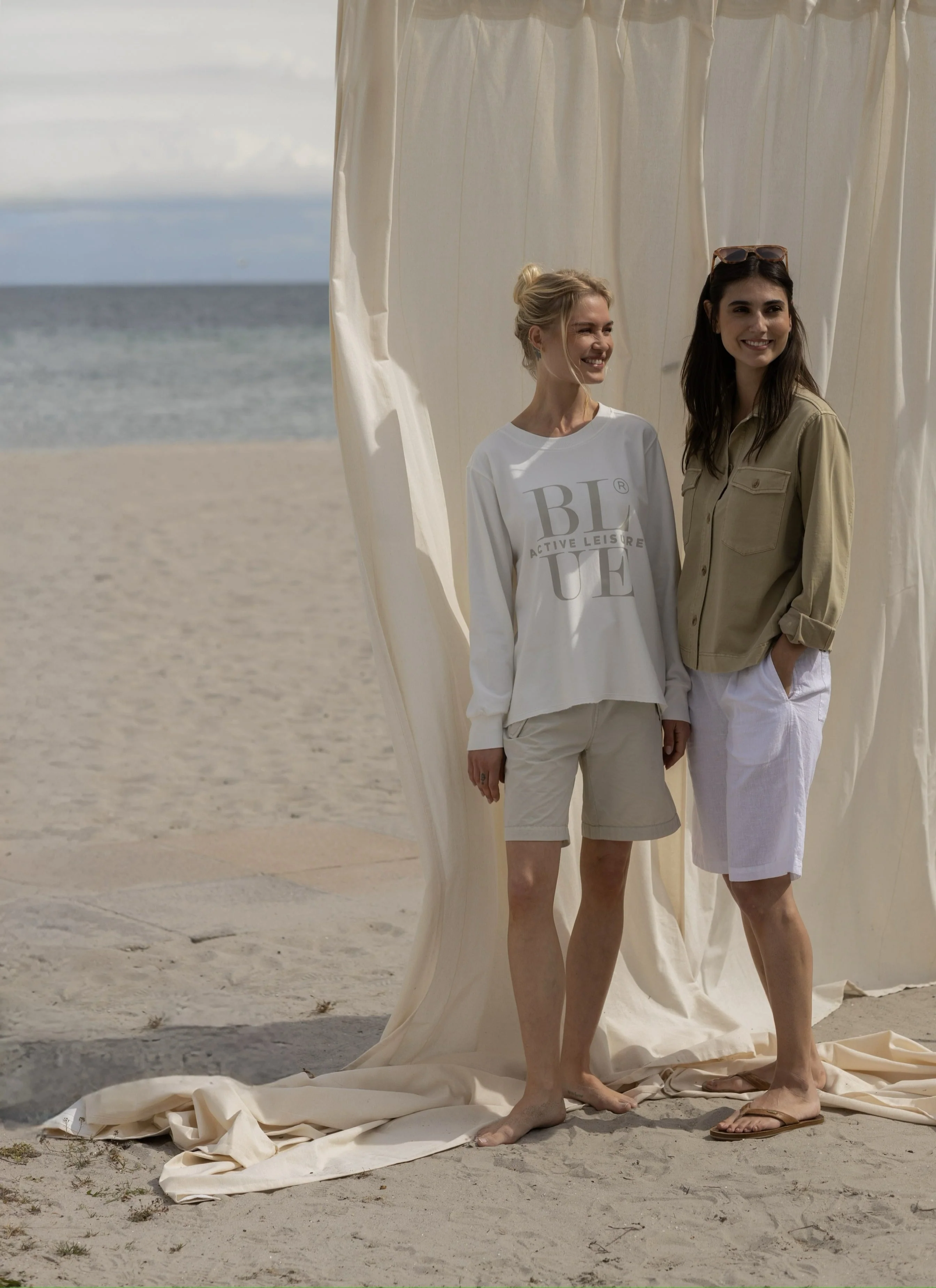 Lisamarie linen Bermudas - White - Image 6
