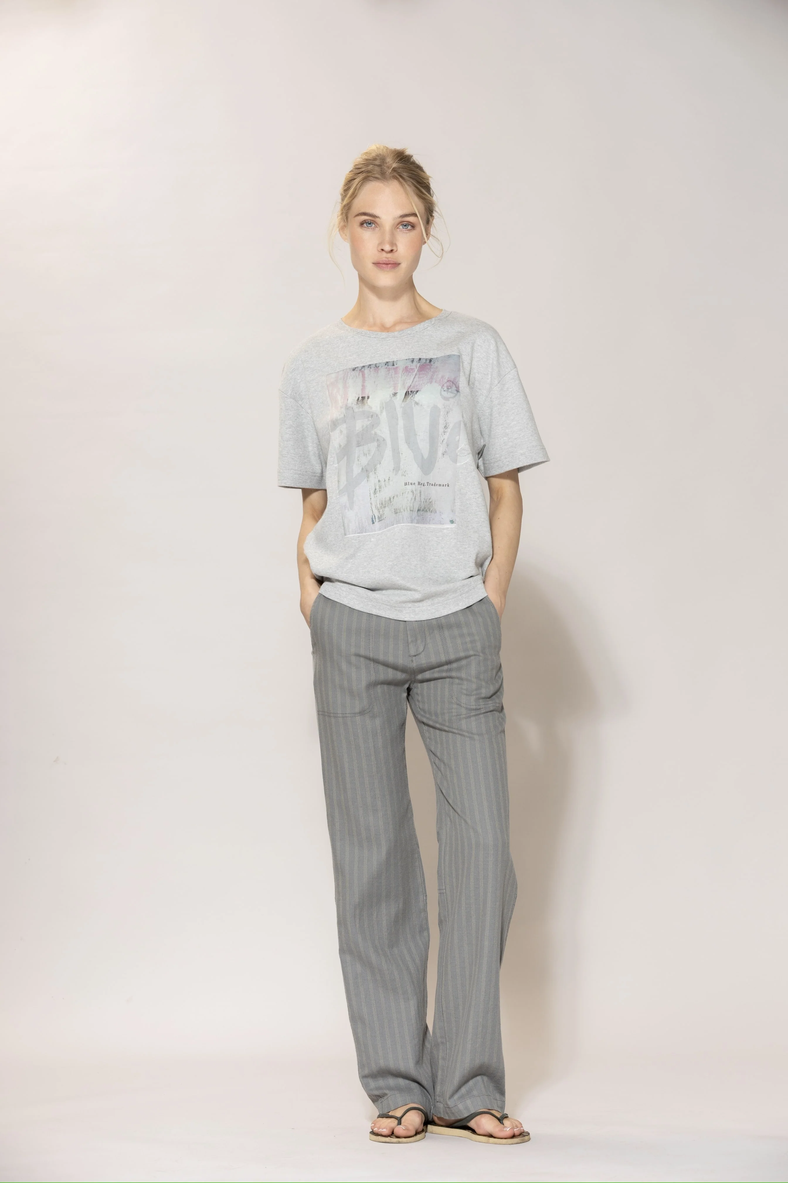 Liselotte Tee - Grey-Melange