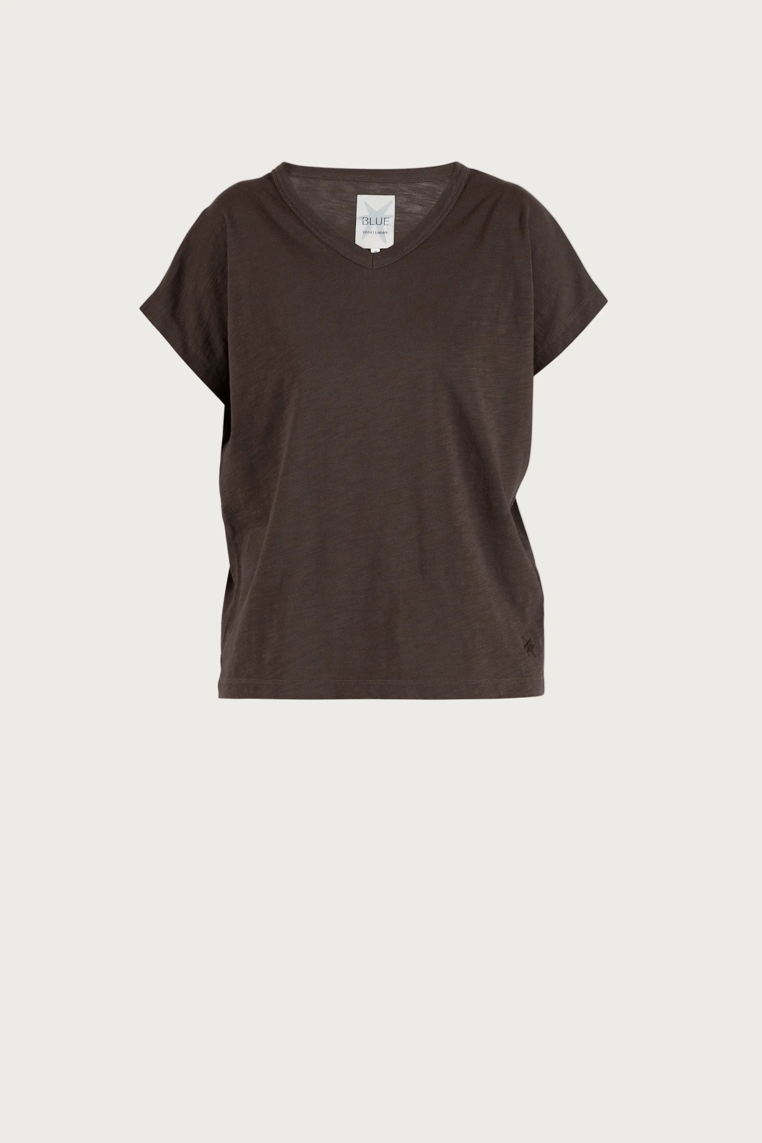 Lydia Flamé Tee - Coffee - Image 2