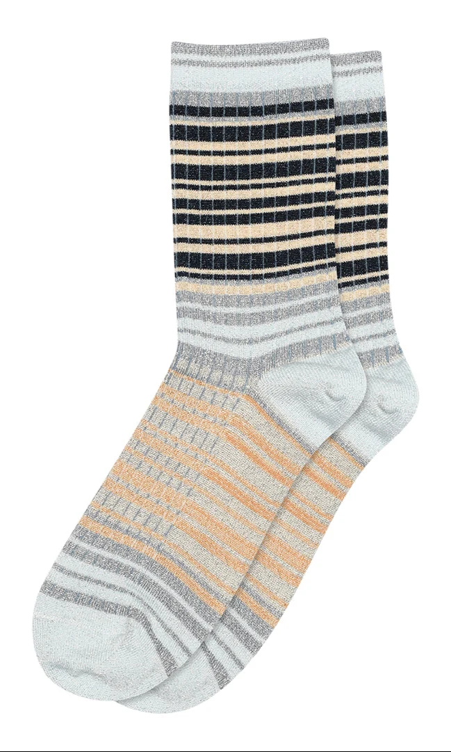 Naja Glitter Socks (12-79698-0-230) - Winter Sky