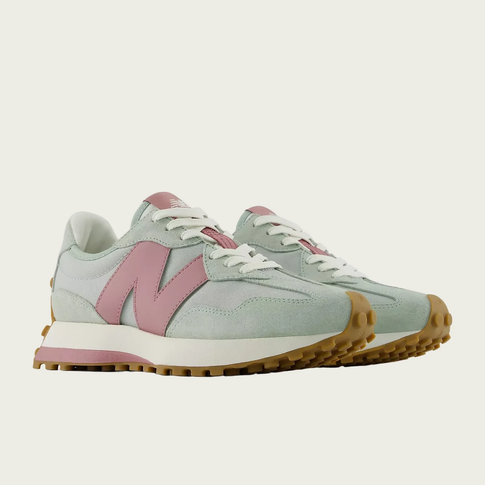 New Balance W3277BS - Green/Rose - Image 3